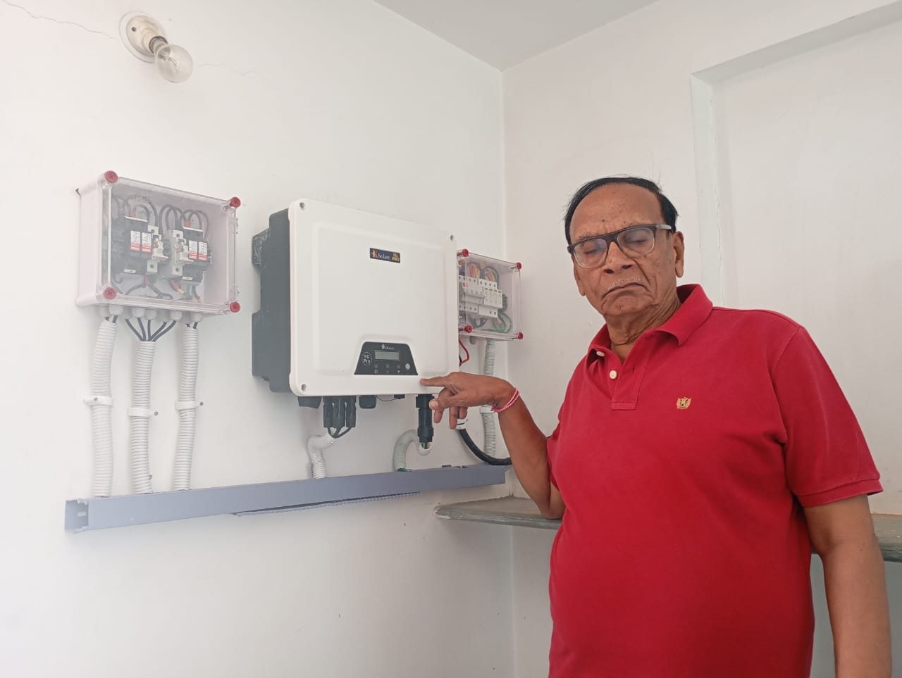 PuRvansh Electrical solar installation — Commercial Installation 1