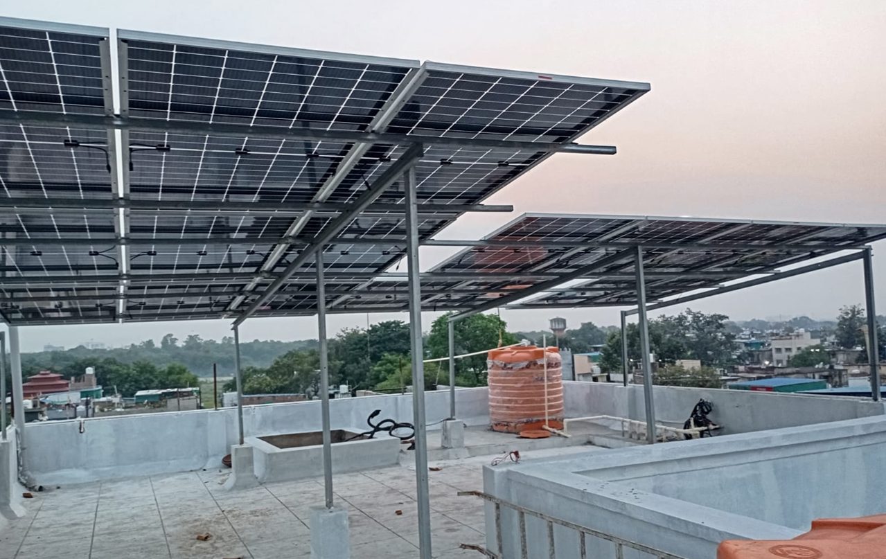 PuRvansh Electrical solar installation — Commercial Installation 3