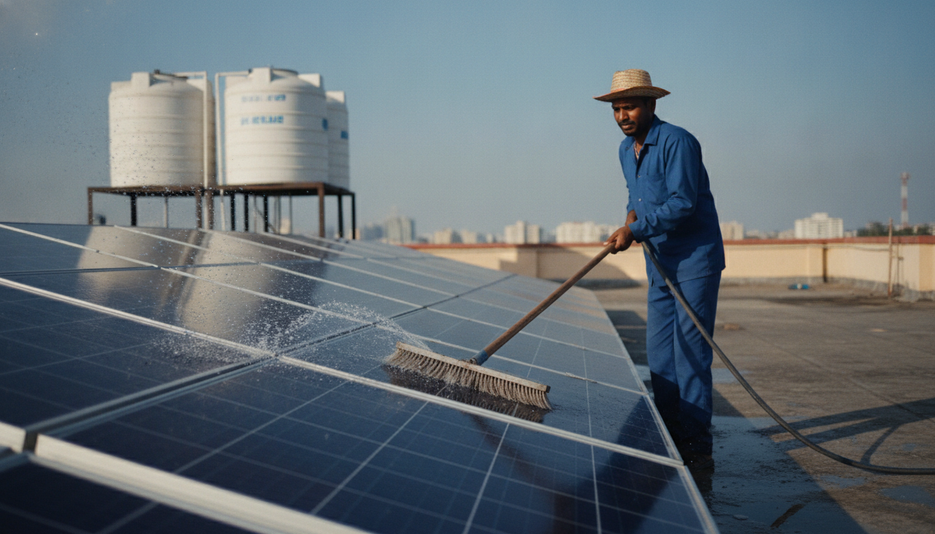 Solar Panel Cleaning