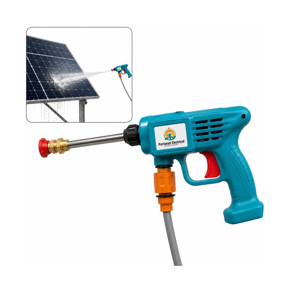 Solar Panel Cleaning Gun