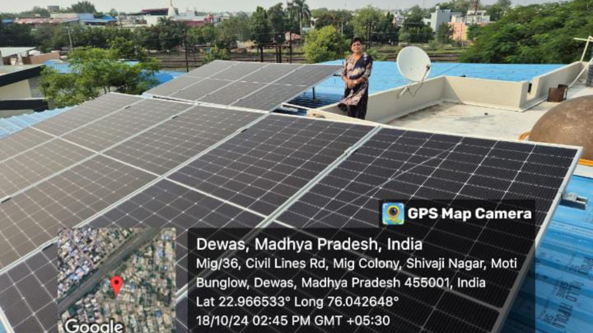 PuRvansh Electrical solar installation — Residential Rooftop 3