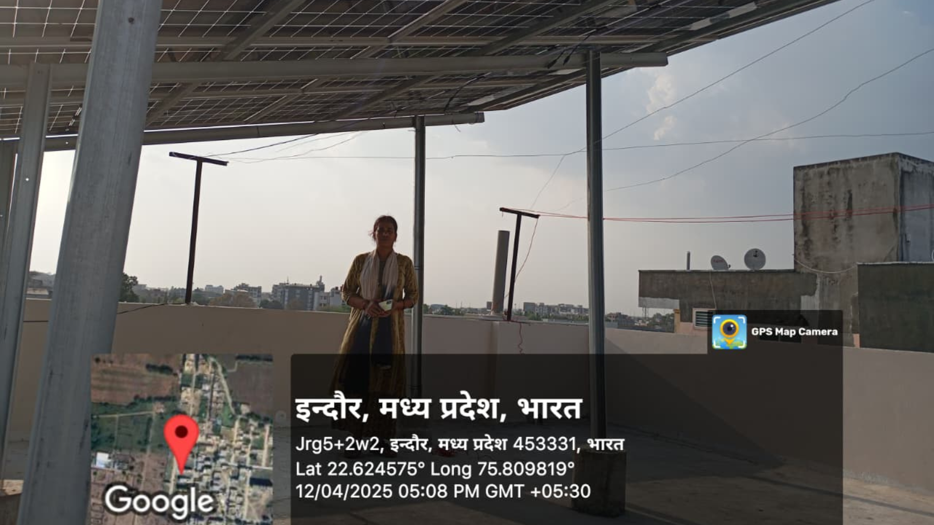 PuRvansh Electrical solar installation — Residential Rooftop 1